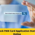 check pan card application status online