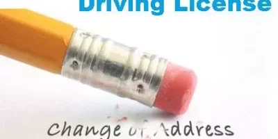 Driving Licence Address change