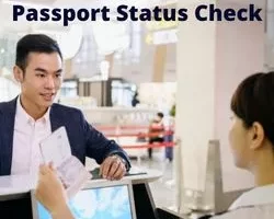 Passport status check online