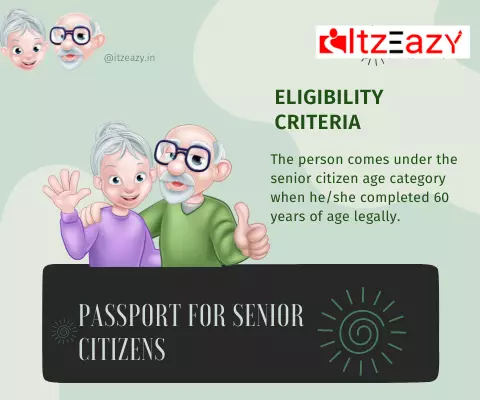 Passport for senior citizen India