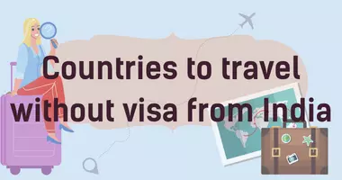 countries to travel without visa from India