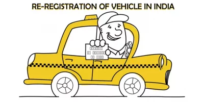 Re registration of vehicle -Itzeazy