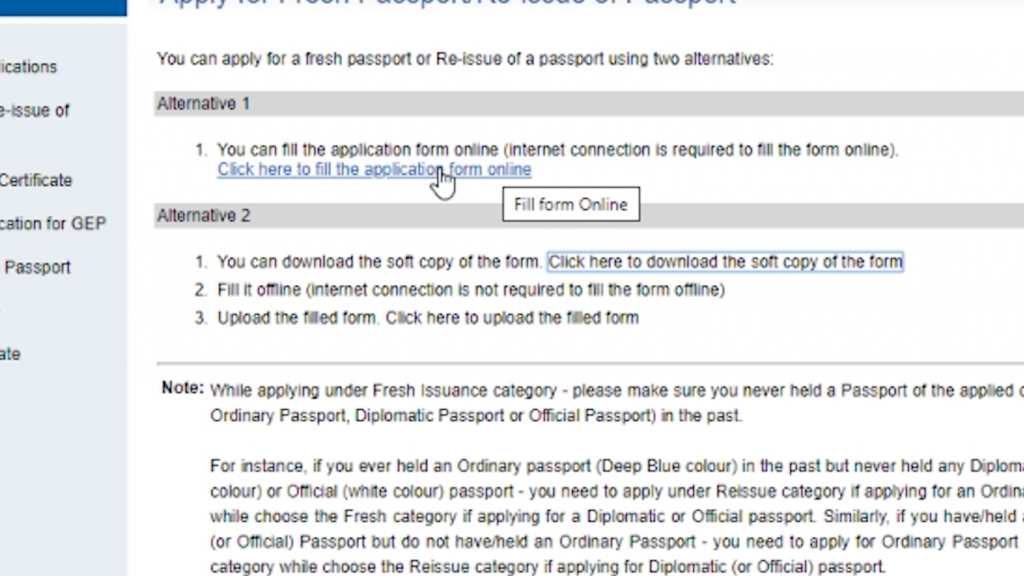 Passport lost Apply for duplicate passport Documents required for