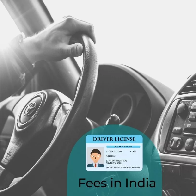 DRIVING LICENSE-Fees-in-India