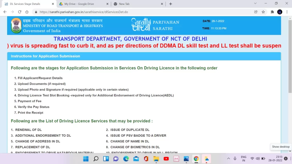international driving license delhi
