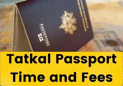 tatkal passport time and fees@itzeazy