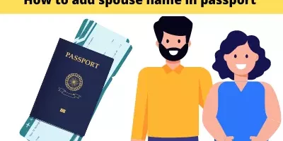 adding spouse name in passport