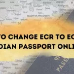 how to change ecr to ecnr in indian passport online
