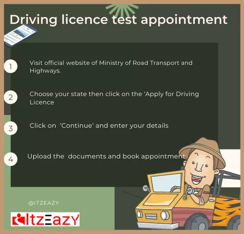 driving licence test appointment