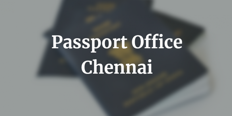 Passport office Chennai