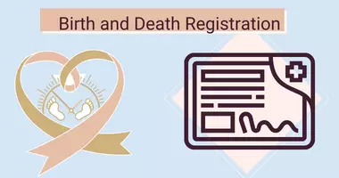 Birth and death registration online