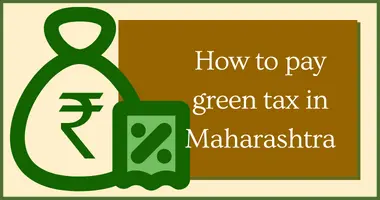 how to pay green tax in Maharashtra