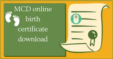 mcd online birth certificate download