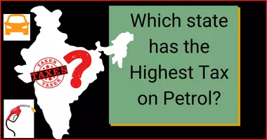 Which state has Highest Tax on Petrol