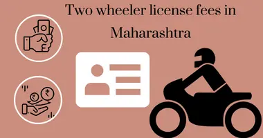 two wheeler license fees in Maharashtra