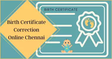 Birth Certificate Correction Online Chennai