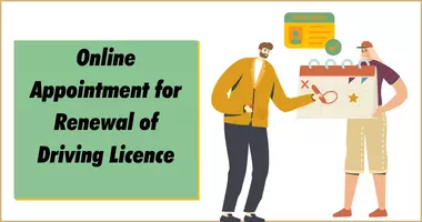 Online Appointment for Renewal of Driving Licence