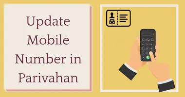 Update Mobile Number in Parivahan