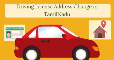 driving licence address change online Tamilnadu