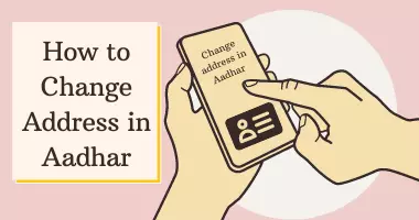 how to change address in Aadhar