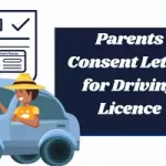 Parents Consent Letter for Driving Licence @itzeazy
