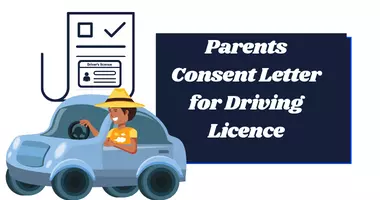 Parents Consent Letter for Driving Licence @itzeazy