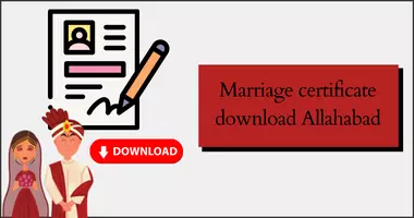 Marriage certificate download Allahabad
