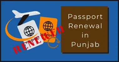 passport renewal in Punjab