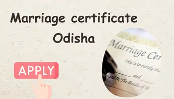 Marriage certificate Odisha