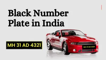 Black Number Plate in India@itzeazy