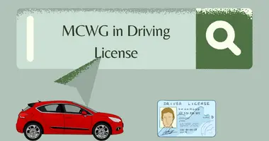MCWG in Driving License itzeazy