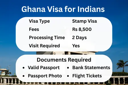 Ghana Visa for Indian