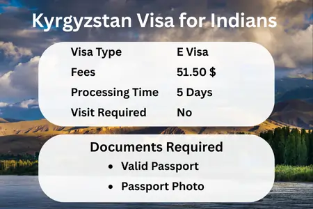 Kyrgyzstan Visa for Indians