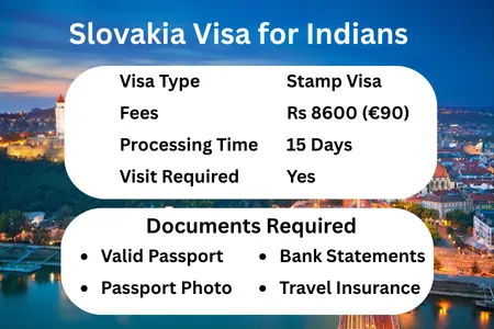Slovakia Visa for Indians