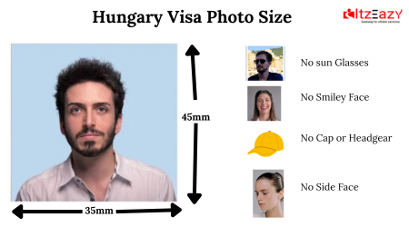 Italy Visa Photo Size