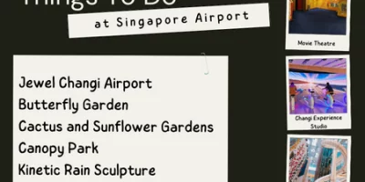 things to do at Singapore Airport