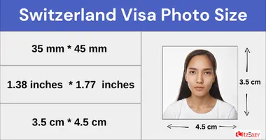 switzerland visa photo size