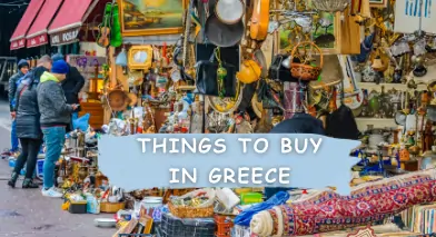 Things to buy in Greece