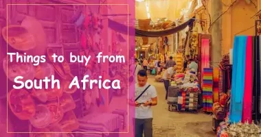 Things to buy from South Africa