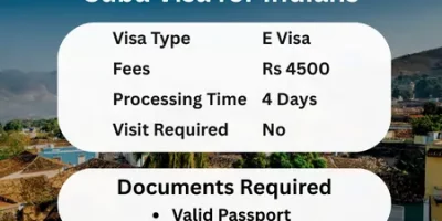 Cuba Visa for Indians
