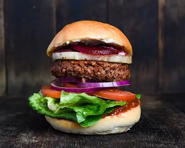 Beetroot burger