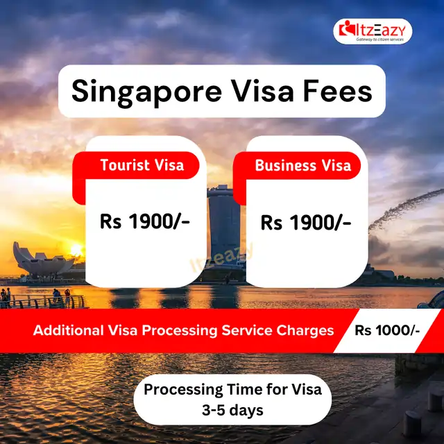 Singapore visa fees 