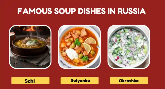 Soups in Russia
