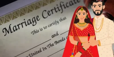 Marriage certificate in Delhi