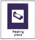 Resting Place Sign