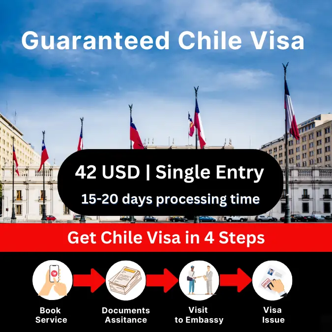 Chile Visa for Indians
