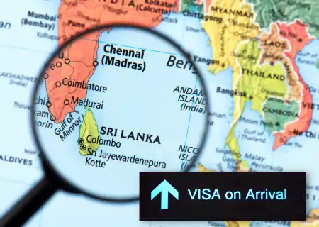 Sri Lanka visa on arrival for Indian