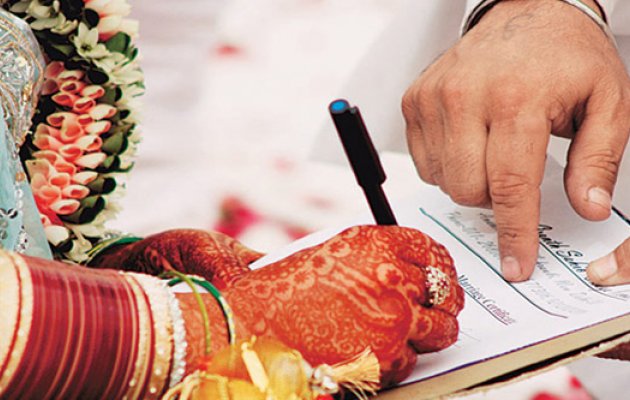Documents Required for Marriage Certificate
